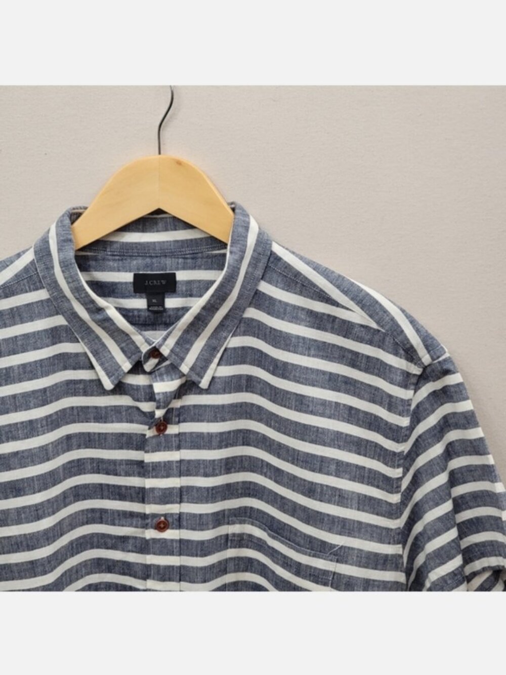 J. Crew Short Sleeve Button Down XL